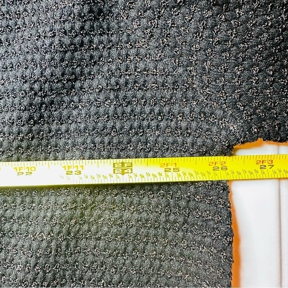 Love For Humanity Black Label Women’s Sz Large Black & Gold Long Sleeve Cardigan - Picture 8 of 9